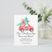 Chic Christmas Tree Nieuwe Home Car Fun Script Ver Aankondiging (Staand voorkant)