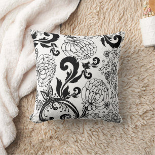 Chic Chrysanthemum Design Kussen
