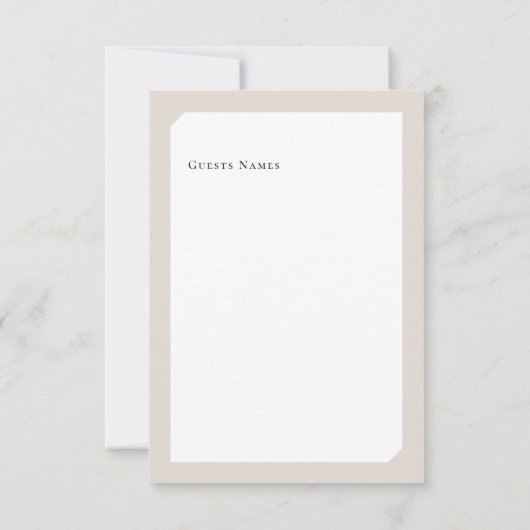 CHIC CIRCLE WEDDING RSVP KAARTJE (Achterkant)