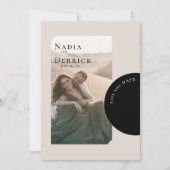 CHIC CIRCLE WEDDING SAVE THE DATE (Voorkant)