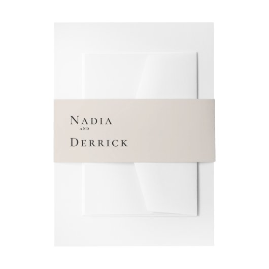 CHIC CIRCLE WEDDING UITNODIGINGEN WIKKEL (Voorkant Voorbeeld)