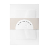 CHIC CIRCLE WEDDING UITNODIGINGEN WIKKEL (Voorkant Voorbeeld)