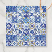 Chic citroenvlinder Bruiloft Bridal Shower Bedankt Bedankjes Labels (Achterkant)