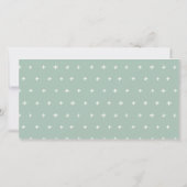 Chic Citrus Oranje Botanical Boho Wedding Invite Bedankkaart (Achterkant)