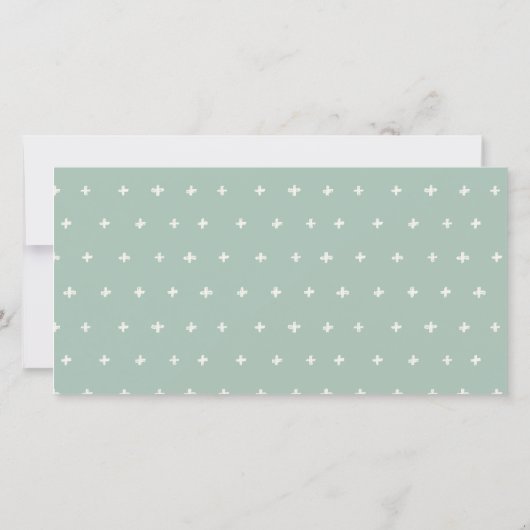 Chic Citrus Oranje Botanical Boho Wedding Invite Bedankkaart (Achterkant)