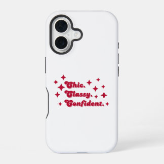 📌 Chic Classy Vertrouwelijke Esthetische Telefoon iPhone 16 Hoesje