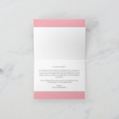 Chic Clothesline Baby Dank u kaart - Meisje (Binnen)