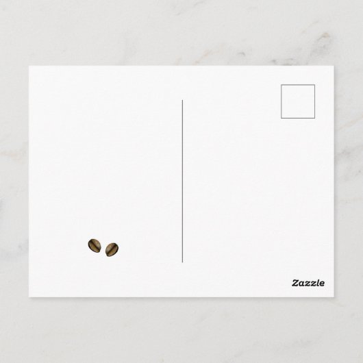 Chic Cocktail Art | Espresso Martini Recept Briefkaart (Achterkant)