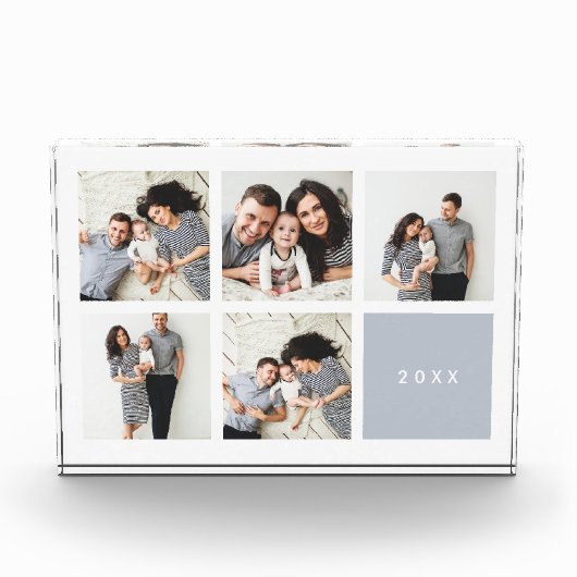 Chic Collage | Jaar van het blok van de Foto van h (Voorkant)