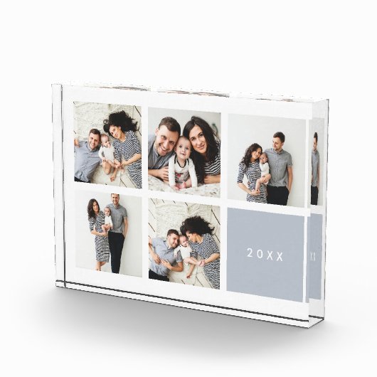 Chic Collage | Jaar van het blok van de Foto van h (Rechts)