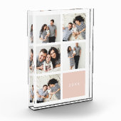 Chic Collage Year Keepomwille Photo Block | Blush Fotoblokken (Links)