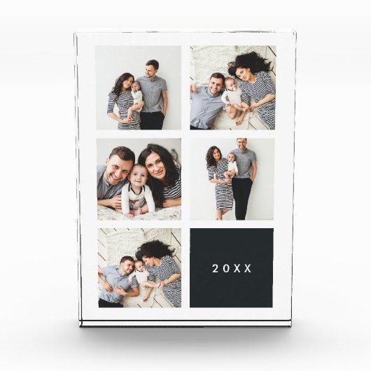 Chic Collage Year Keepomwille Photo Block | Koolst Fotoblokken (Voorkant)