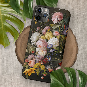 Chic Colorful Baroque Flowers blijven leven schild iPhone 13 Pro Max Hoesje