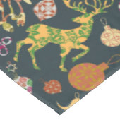 Chic Colorful Festive Patchwork Floral Damask Tafelkleed (Gekanteld)