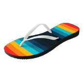 Chic Colorful Stripes Patroon Teenslippers (Schuin)