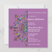 Chic Colors Mandala Bridal Shower Kaart (Voorkant)