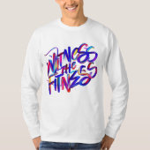 Chic Comfort: Vogue Voyage Classic T-shirt met lan (Voorkant)