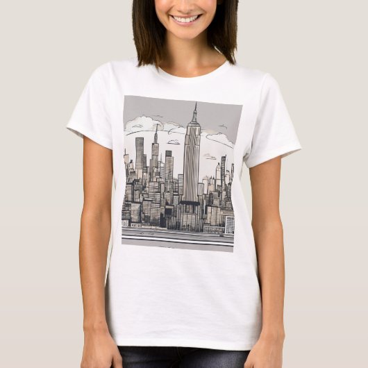 Chic & Comfy: trendy T - shirts voor meisjes onder (Voorkant)