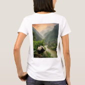 "Chic & Comfy: Vrouwen T-shirt Collectie"T-shirt (Achterkant)