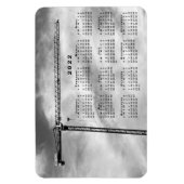 Chic Construction Crane Photo 2022 Calendar Magneet (Verticaal)