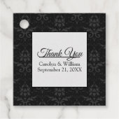 Chic Contemsive Wedding Bedankjes Labels (Voorkant)