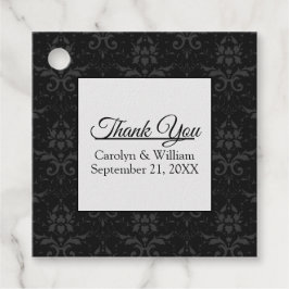 Chic Contemsive Wedding Bedankjes Labels