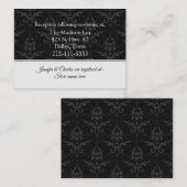 Chic Contemsive Wedding Informatiekaartje (Voorkant / Achterkant)