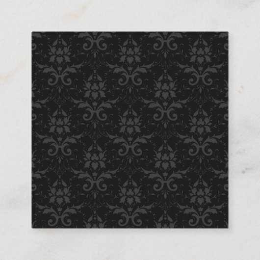 Chic Contemsive Wedding Informatiekaartje (Achterkant)