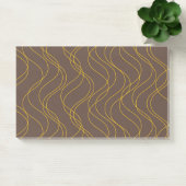 Chic, cool, trendy, decoratieve golvende gebogen l post-it® notes (Kantoor)