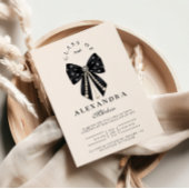 Chic Coquette Graduation Celebration Kaart