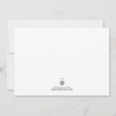 Chic Countdown Uitnodiging Eve van Nieuwjaar (Achterkant)