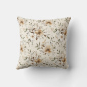 Chic Cream Butterflies Kussen (Achterkant)