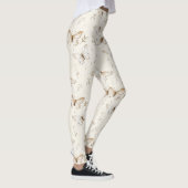Chic Cream Butterflies Leggings (Rechts)