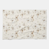 Chic Cream Butterflies Theedoek (Horizontaal)