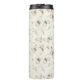 Chic Cream Butterflies Verjaardag Thermosbeker (Achterkant)