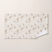 Chic Cream Butterflies Vrijgezellenfeest Bad Handdoek (Handdoek)