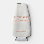 Chic Cream Liefde Op De Eerste Spritz Flesjeskoeler (Voorkant)