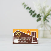 Chic Creative Home Lijst Gebouw Visitekaartje (Staand voorkant)