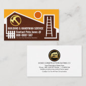 Chic Creative Home Lijst Gebouw Visitekaartje (Voorkant / Achterkant)