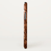 Chic Crocodile Skin Monogram Case-Mate iPhone Case (Achterkant / rechts)