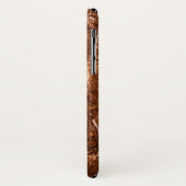 Chic Crocodile Skin Monogram Case-Mate iPhone Case (Achterkant/links)