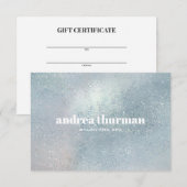 Chic Crystal Blue glazen parelbruin (Voorkant / Achterkant)