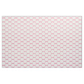 CHIC CUSTOM FABRIC_ GIRLY PINK POLKA DOT BOWS STOF (Yard (91,4 cm))