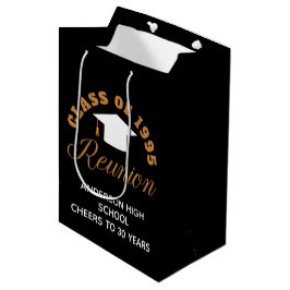 Chic Custom High School Reunion Party Medium Cadeauzakje