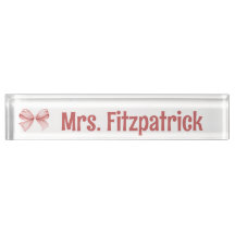 Chic Custom met roze coquette Bow Detail