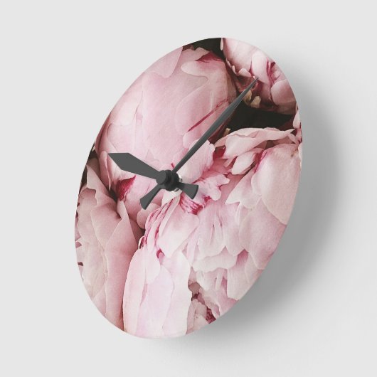 Chic Custom Wall Clock – Moderne Home Decor Ronde Klok (Hoek)