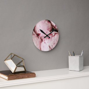 Chic Custom Wall Clock – Moderne Home Decor Ronde Klok
