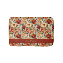 Chic Custom Waterverf Floral Patroon