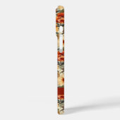 Chic Custom Waterverf Floral Patroon Case-Mate iPhone Case (Achterkant / Links)