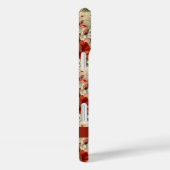 Chic Custom Waterverf Floral Patroon Case-Mate iPhone Case (Achterkant / Rechts)